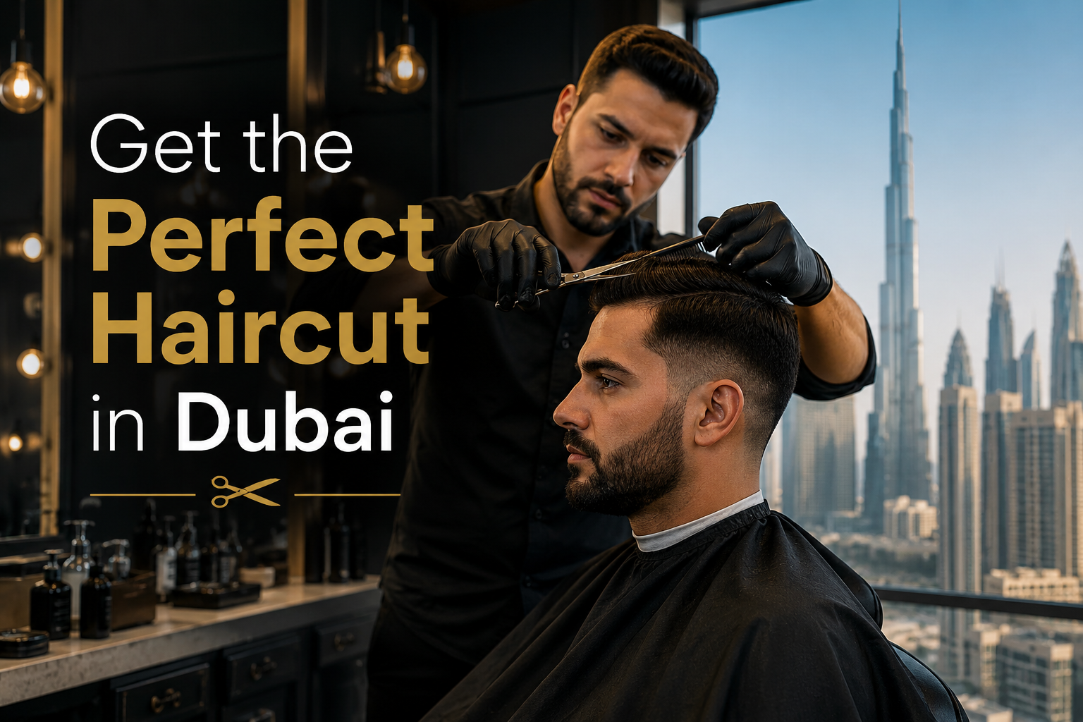 Haircut in Dubai Professional Men's Haircuts & Grooming Services